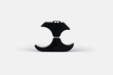 brake clamp 19/22mm black